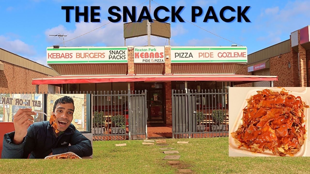 The Halal Snack Pack at Hoxton Park Kebabs, Sydney, NSW, Australia