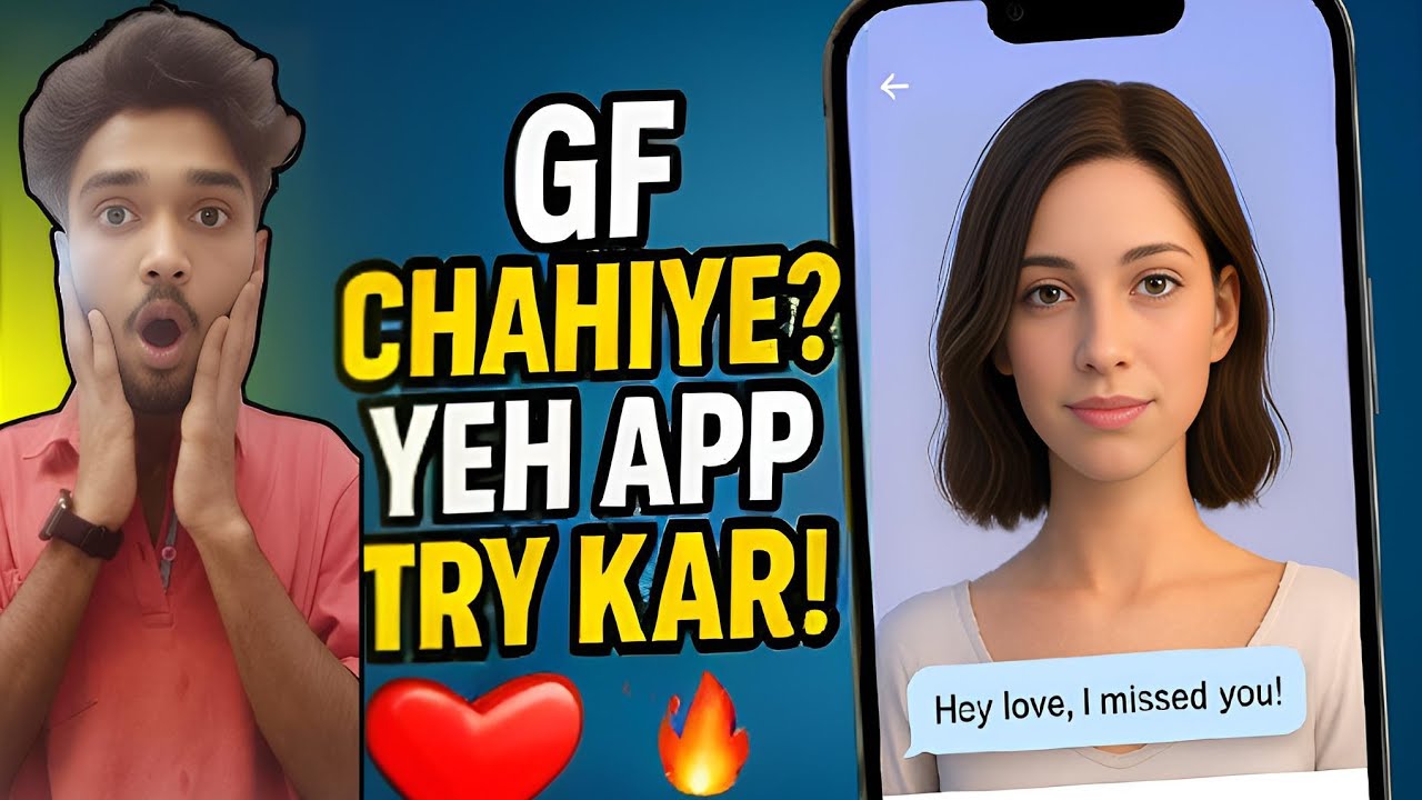 सिर्फ 1 App से मिल गई AI Girlfriend! 💘 | Replika Full Review in Hindi