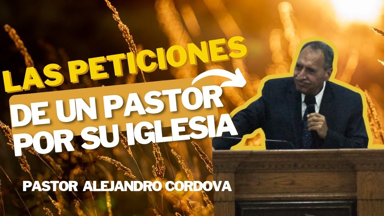 Pastor Alejandro Córdova- 