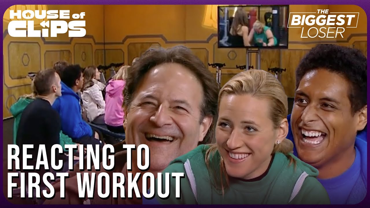 Reacting to First EVER Workout | The Biggest Loser