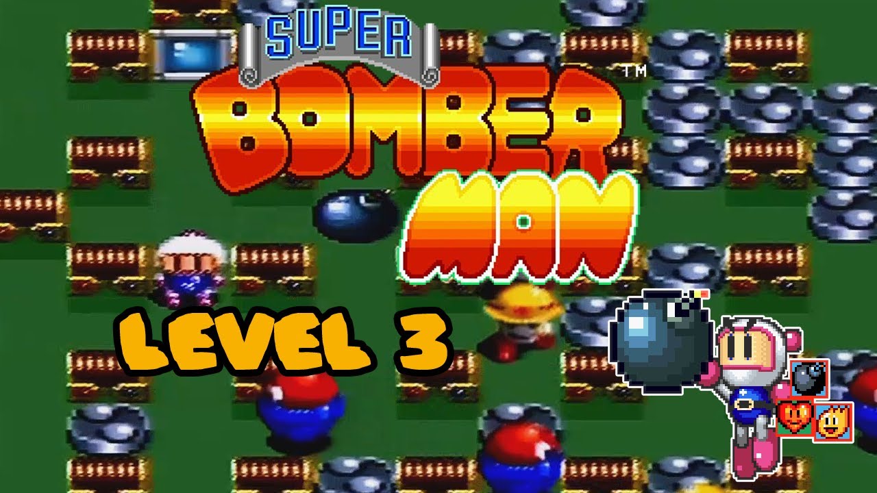 Super Bomberman - Level 3