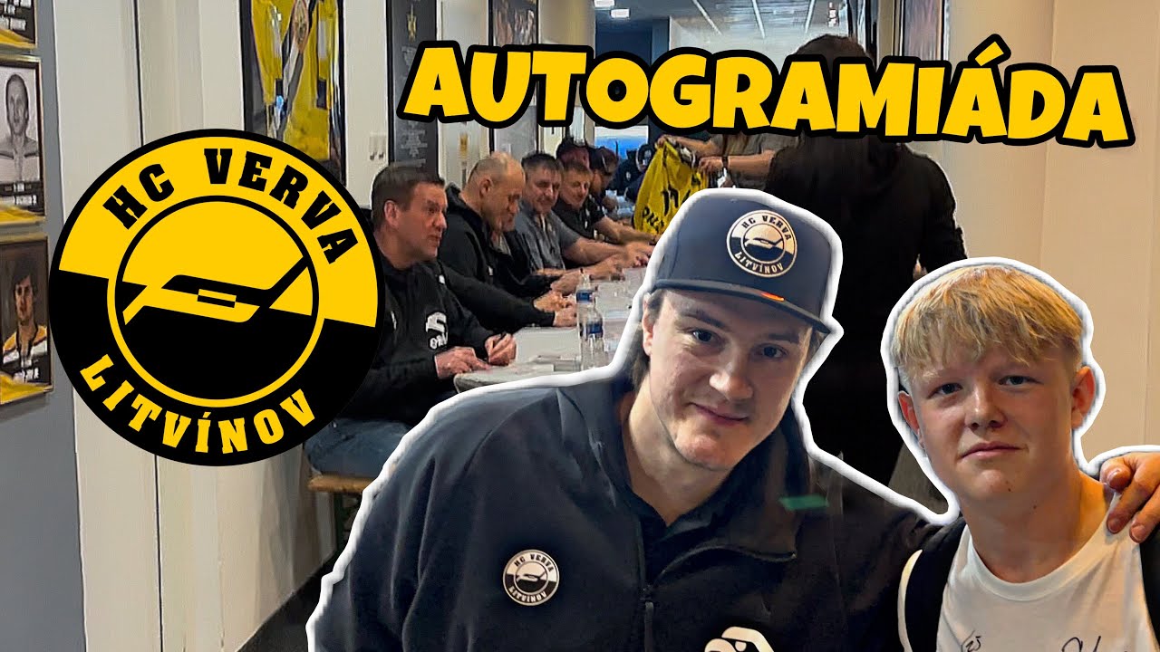 POSEZÓNNÍ AUTOGRAMIÁDA HC VERVA LITVÍNOV | Elektrik