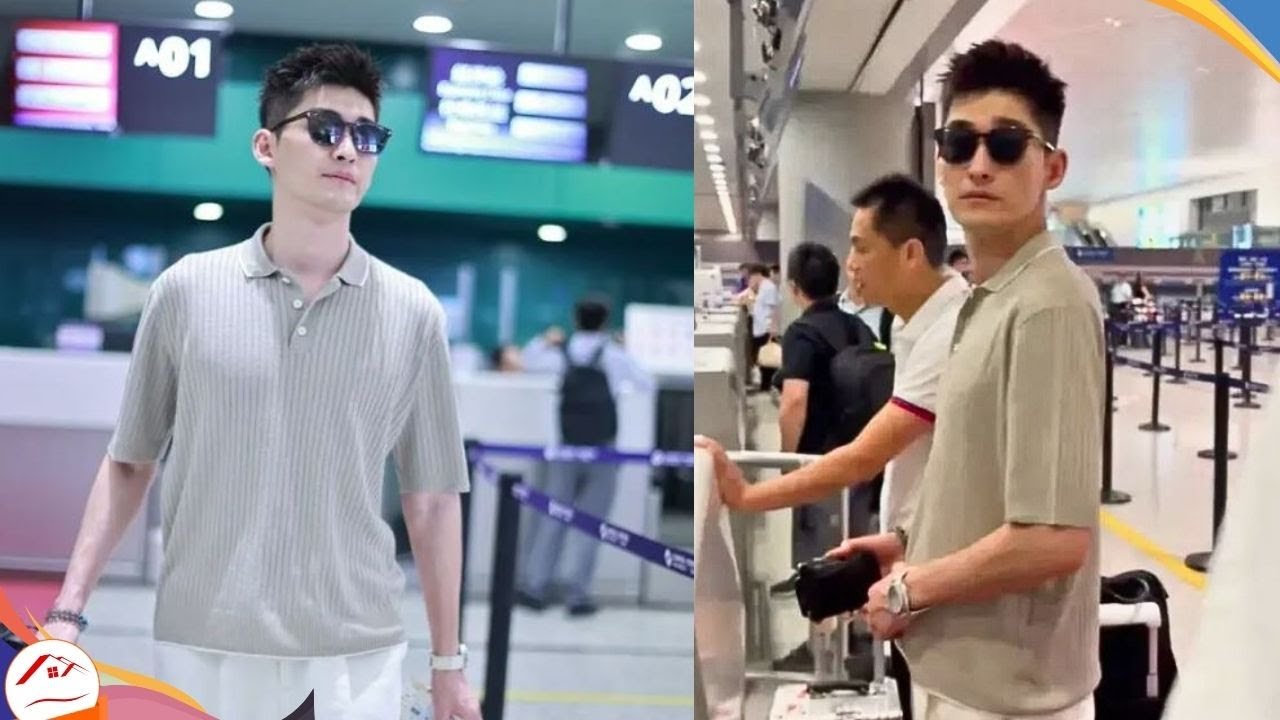 Zhang Han has changed so much! He was met by passers-by at the airport and he was so unconfident