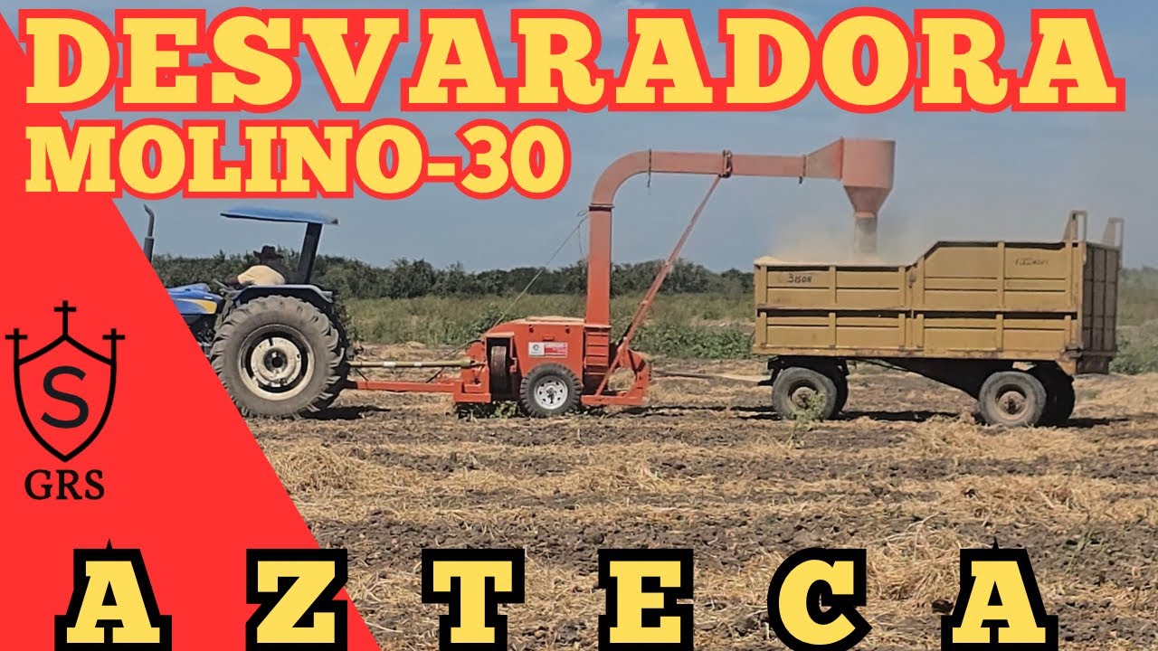Calamos los NUEVOS IMPLEMENTOS del RANCHO | Desvaradora Molino-30 Azteca