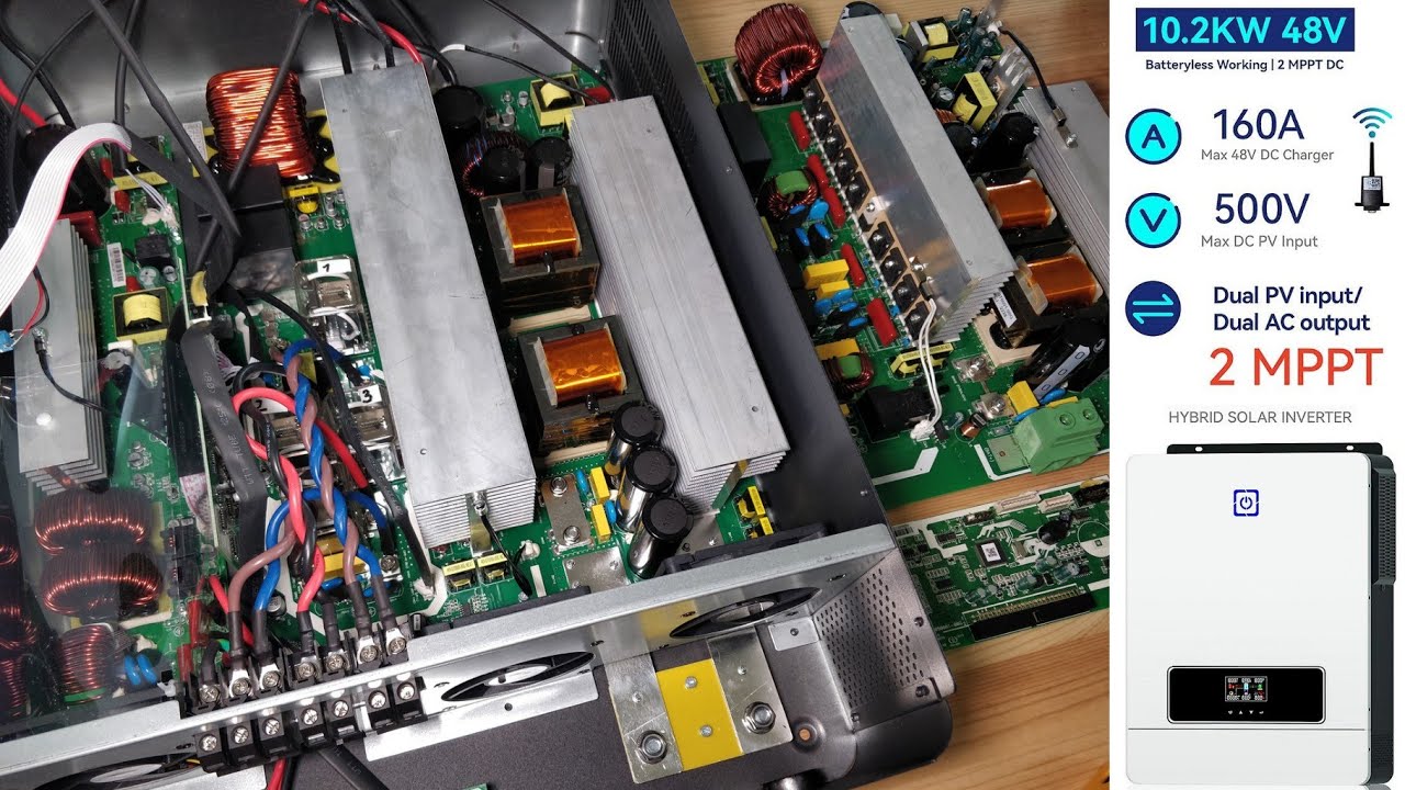 Гібридний інвертор NEXT MAX 10.2kW. Внутрішнє виконання. Частина 1
