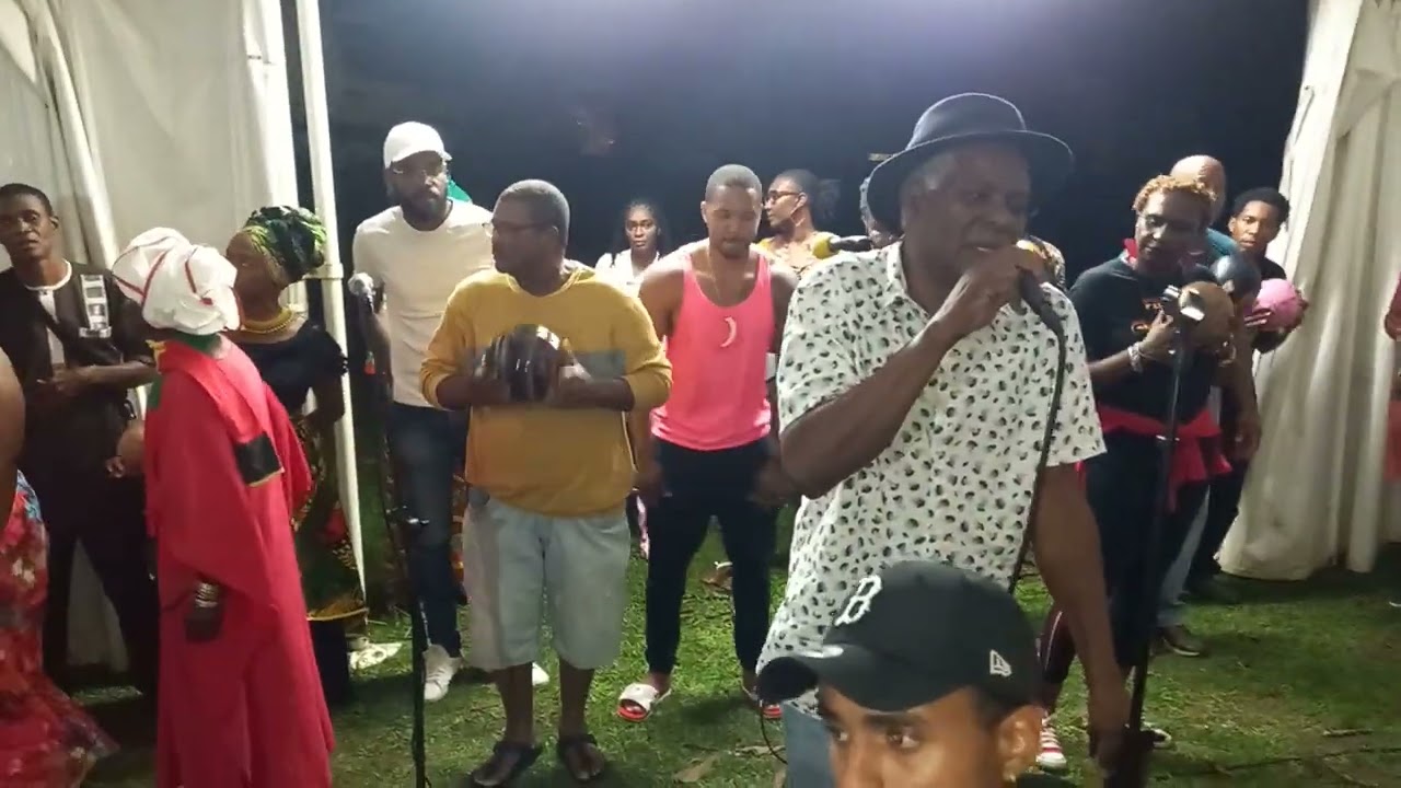 Léwoz a Lucie: Antonin MARTIAL chantè solid, Malou GEOFFROY vayan danzèz, woulo bwavo jouwa. GWO KA!