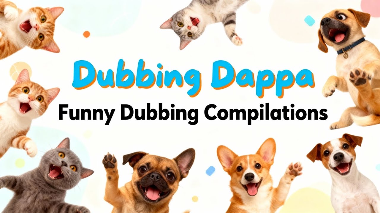 Funny Animals Dubbing Compilation#funny #animals #comedy #cat #dog #monkey #pets #doglover #catlover