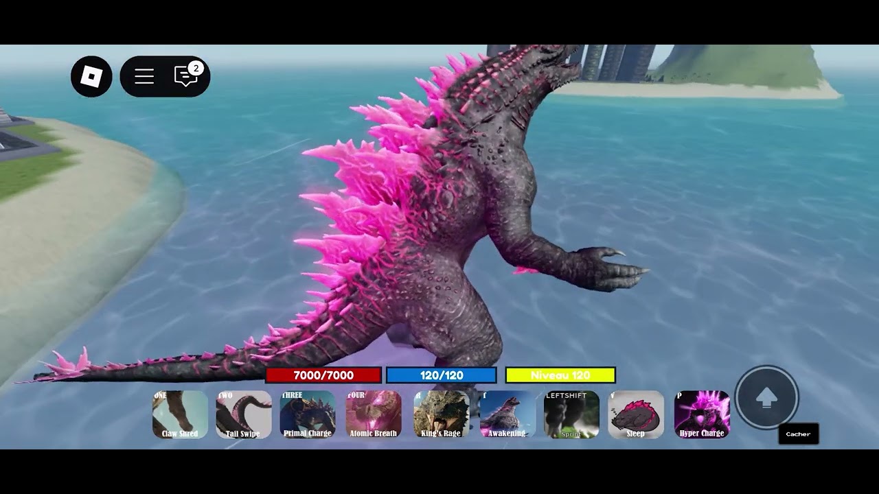 Quand je joue à godzilla version bizarre 2