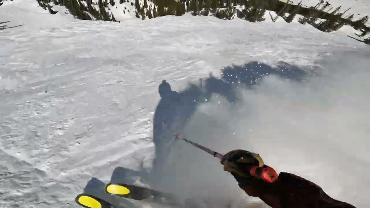 Top To Bottom Run | North Face Crested Butte Colorado