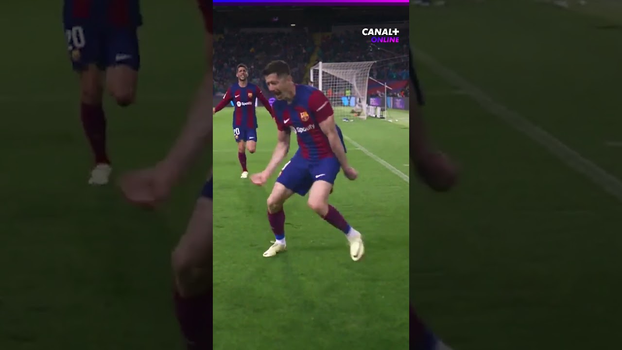 CO ZA MECZ #RobertLewandowski 😍😍😍 #hattrick #FCBarcelona #piłkanożna