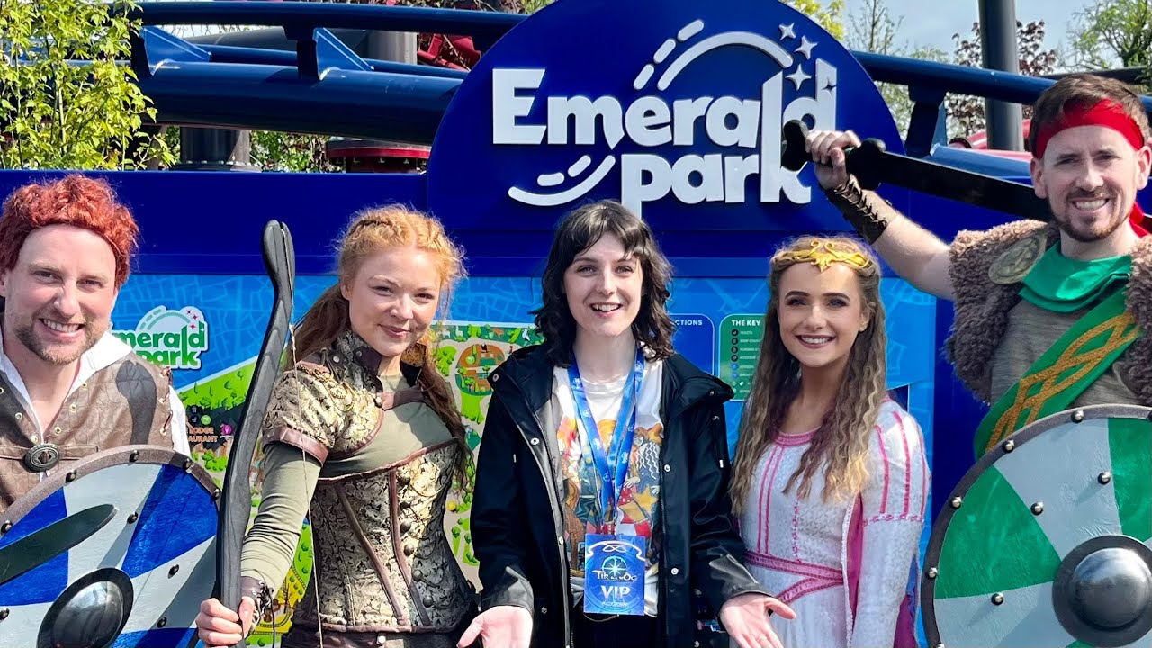 Emerald Park first visit - Tír na nÓg press day vlog 2024