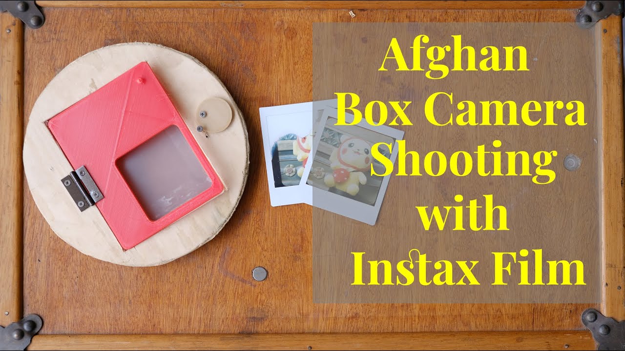 Afghan Box Camera Diary  Shooting with Instax Square Film