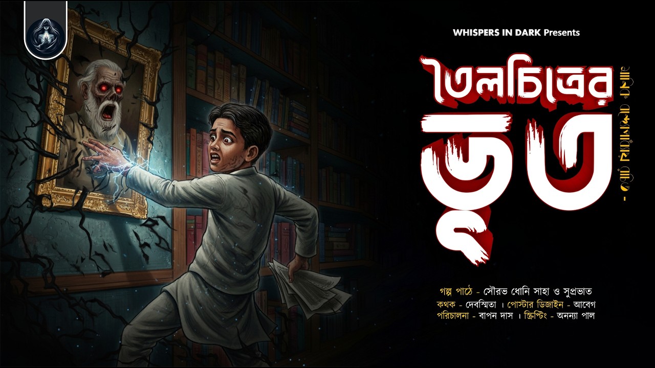 তৈলচিত্রের ভূত । মানিক বন্দোপাধ্যায় । বাপন দাস । @Whispersin_Dark