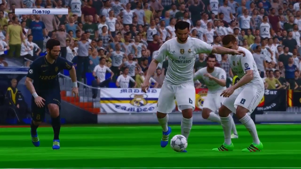 Pro Evolution Soccer 2016 (ЛИГА ЧЕМПИОНОВ) # ЛЕГКИЙ ПОЛУФИНАЛ