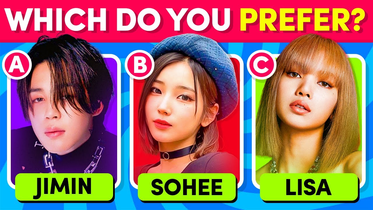 CHOOSE YOUR FAVORITE KPOP IDOL 💖😍 | KPOP QUIZ TRIVIA