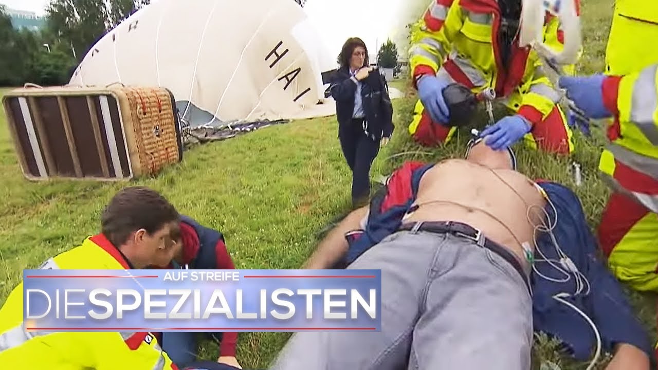 Heißluftballon stürzt ab!😱 Ballonpilot erleidet einen Herzinfarkt 😥 | Die Spezialisten | SAT.1