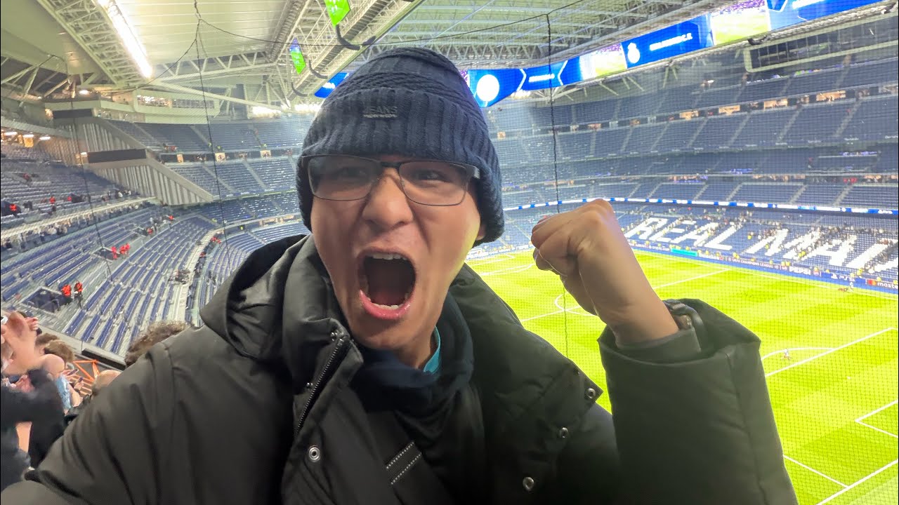 Real Madrid 1-2 Man City | My first ever UCL game live ends with a win!