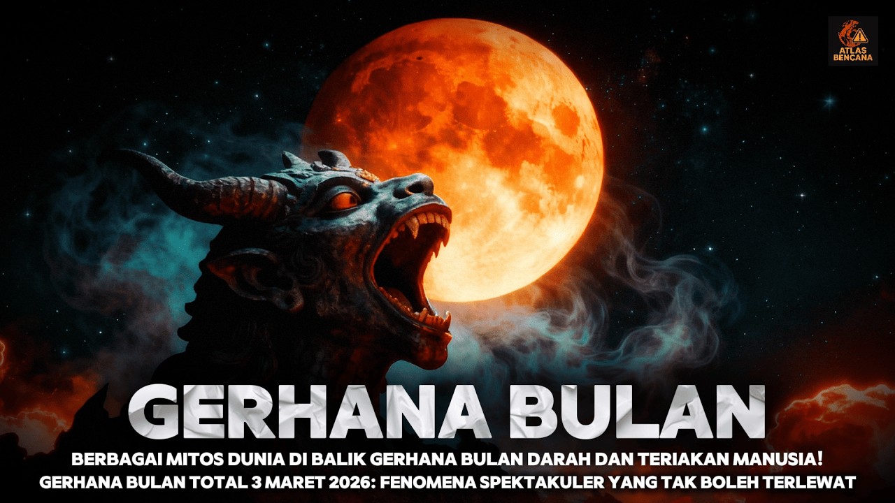 Gerhana Bulan 3 Maret 2026 | Memahami Gerhana Dari Berbagai Peradaban Dunia