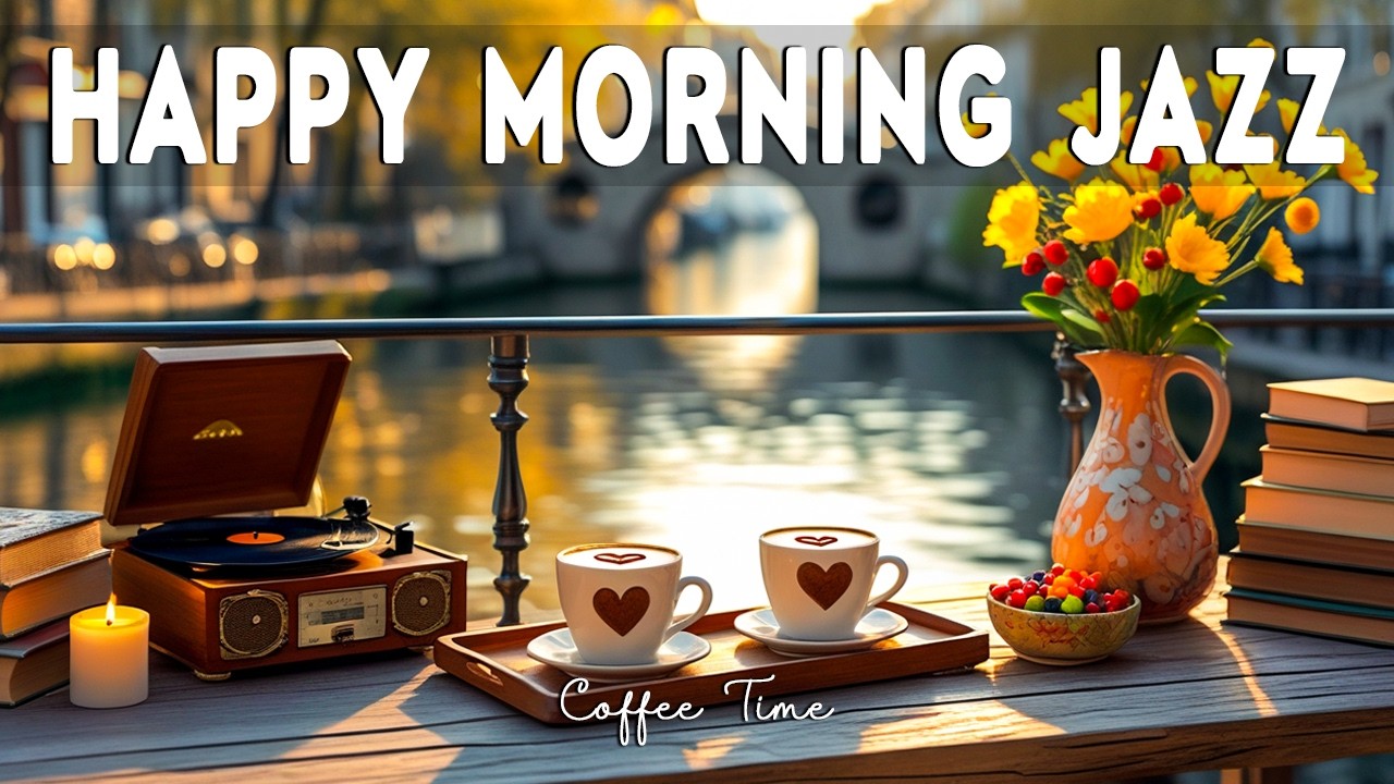 Happy Morning Jazz ☕ Uplifting Jazz & Bossa Nova Instrumentals for Study, Work, and Focus