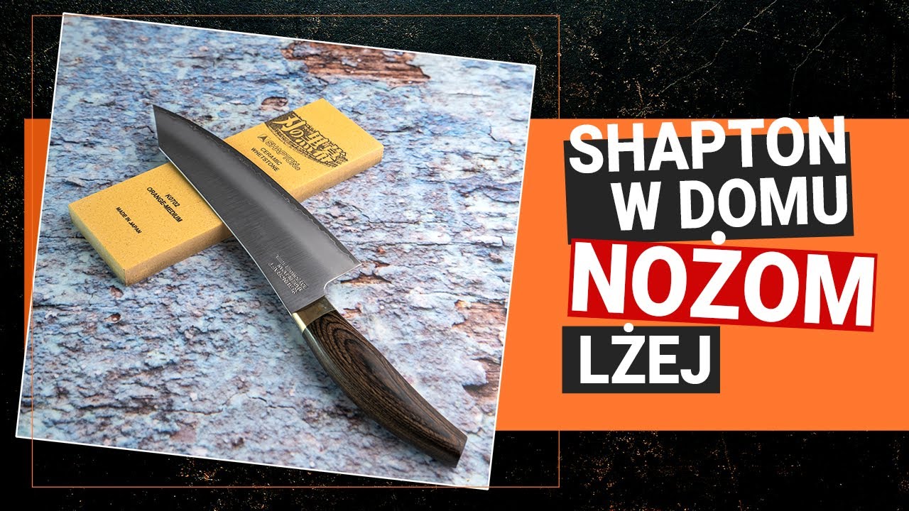 Odkryj tajemnicę doskonałego ostrzenia noży kamieniami SHAPTON