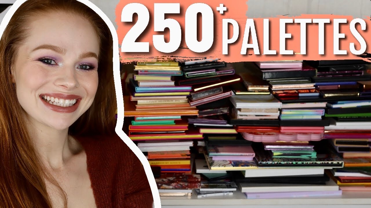 My Huge Eyeshadow Palette Collection + Declutter