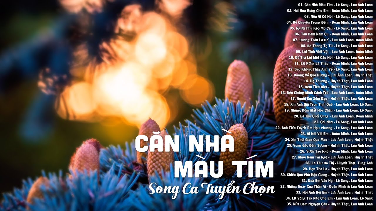Căn Nhà Màu Tím - Hái Hoa Rừng Cho Em | Lê Sang - Lưu Ánh Loan - Đoàn Minh