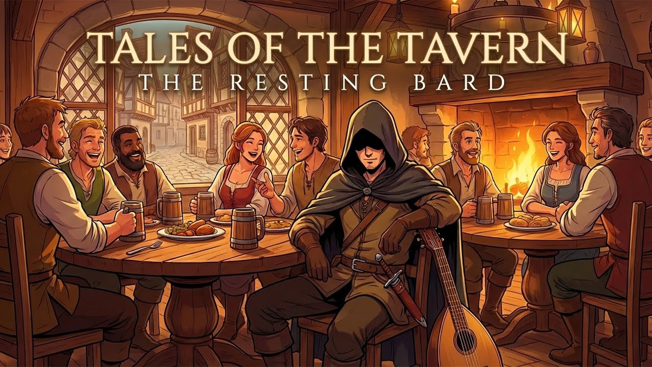 Medieval Fantasy Tavern 🍺 Lively Music & Party Ambience for D&D Sessions