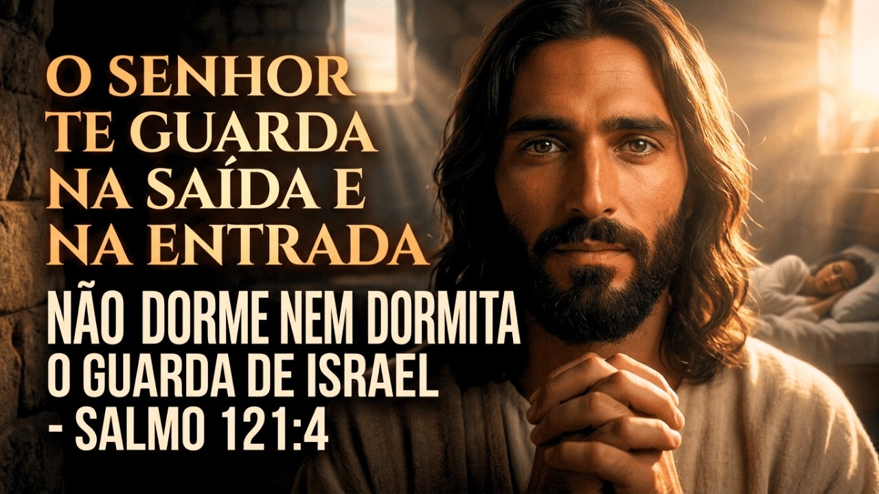 Salmo 121 - Oração Poderosa da Madrugada Para Socorro Divino e Proteção 🙏