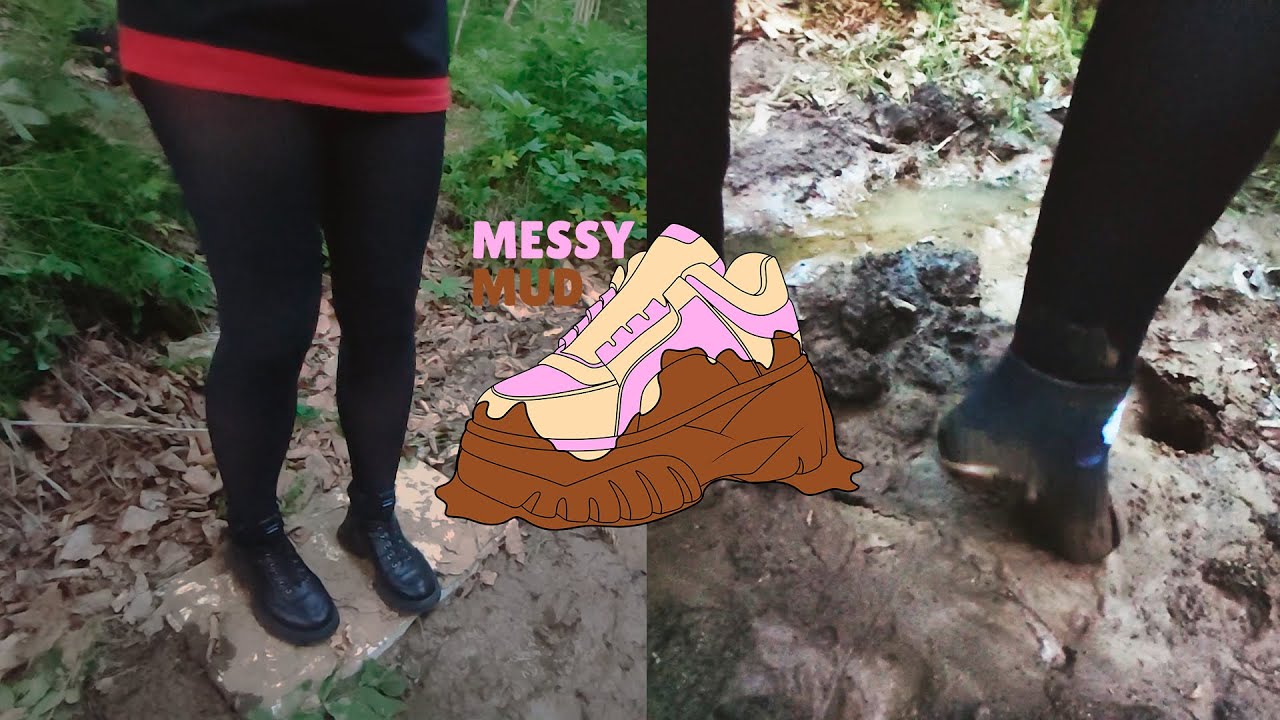 [ 44% ]▫️Girl in Mud Black Shoes and Socks