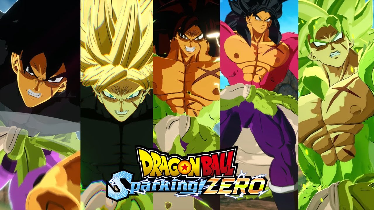 Sparking Zero Mods - Broly Unlocks New Forms!