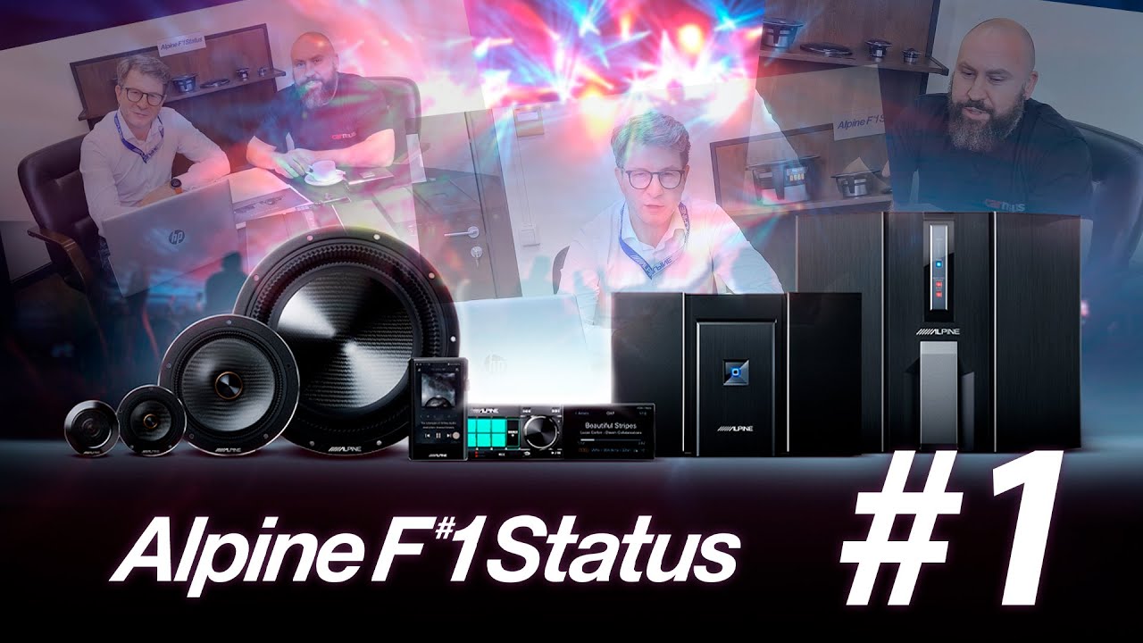 Alpine F#1 Status  - полный видеообзор системы, часть 1