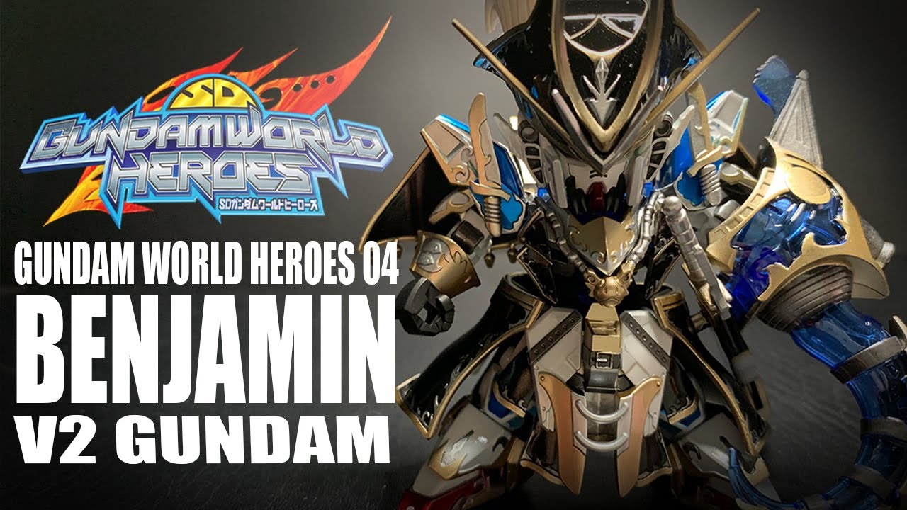 [Custom build] SDW HEROES BENJAMIN V2 GUNDAM/[풀도색] 벤자민 V2건담/[塗装完了]ベンジャミンV2ガンダム