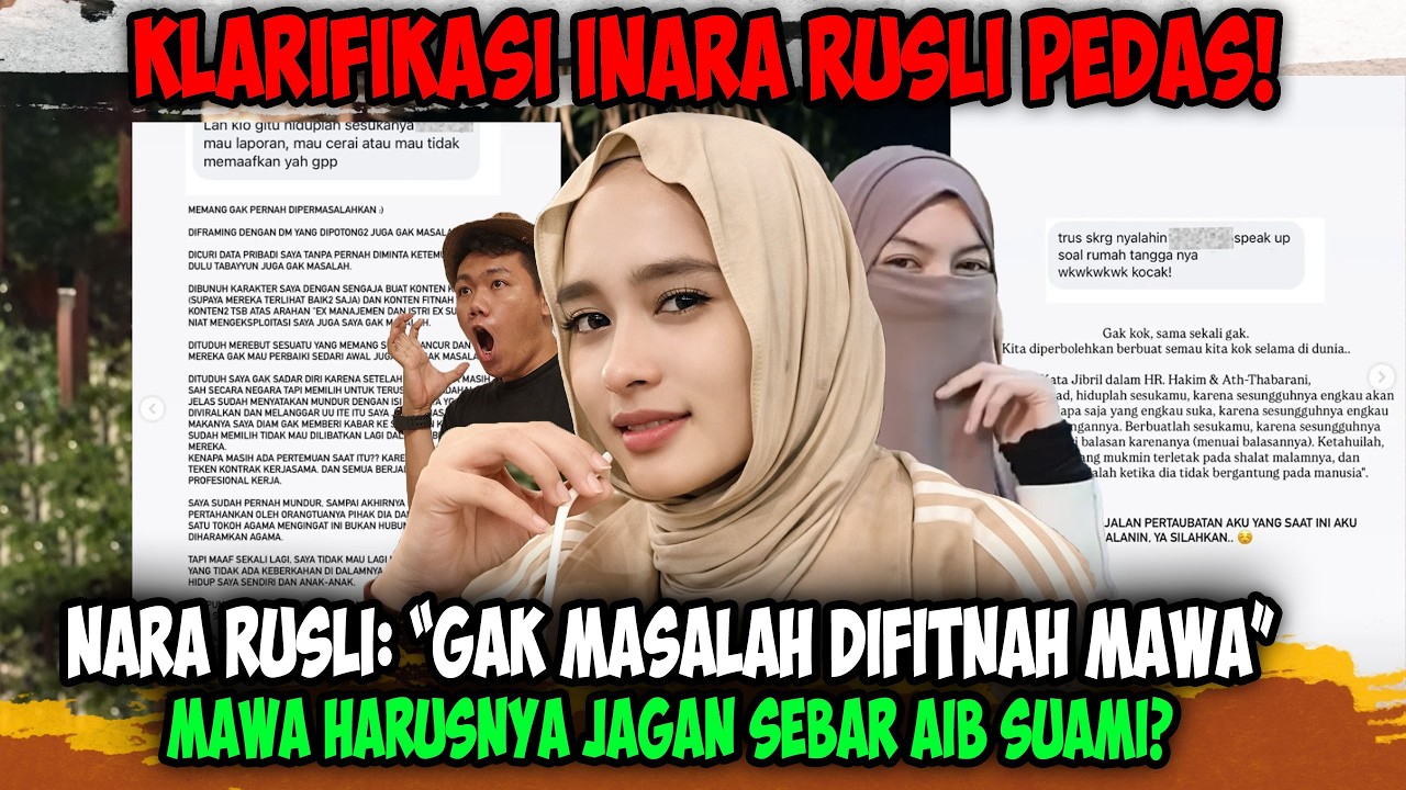 VIRAL STORY INARA RUSLI❗❗ Sindir Mawa Langsung, Ini Isi Klarifikasi Lengkapnya