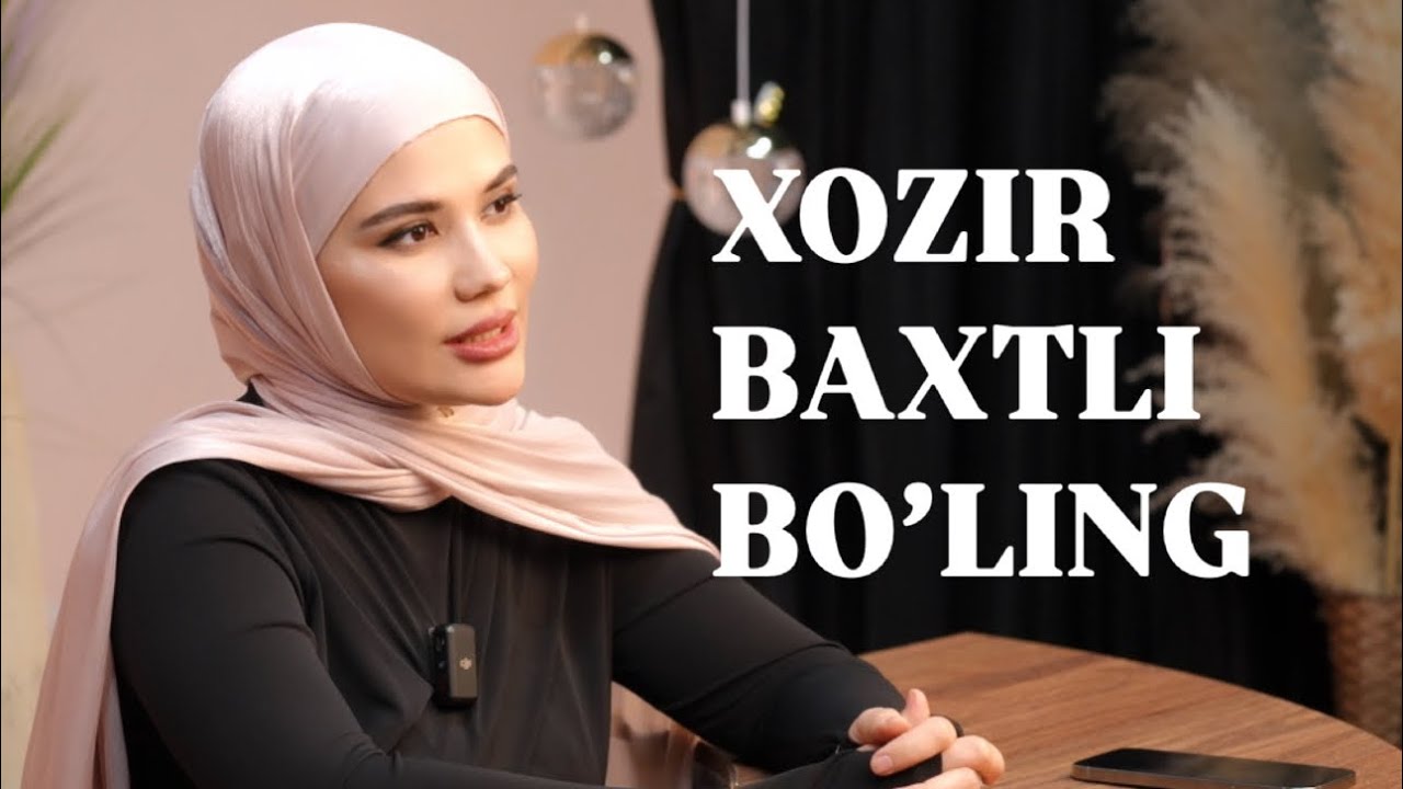 Hozir baxtli bo’ling