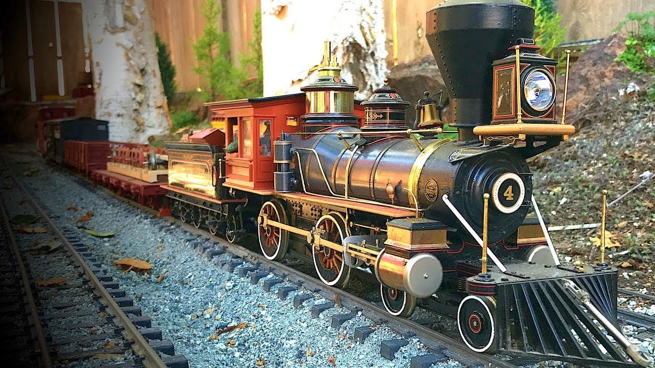 G Scale Fn3 Layout Fern Creek & Western Test Day Live Steam