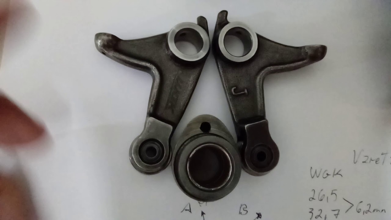 A minha experiencia com comando e baraços oscilantes roletados para motor vareta