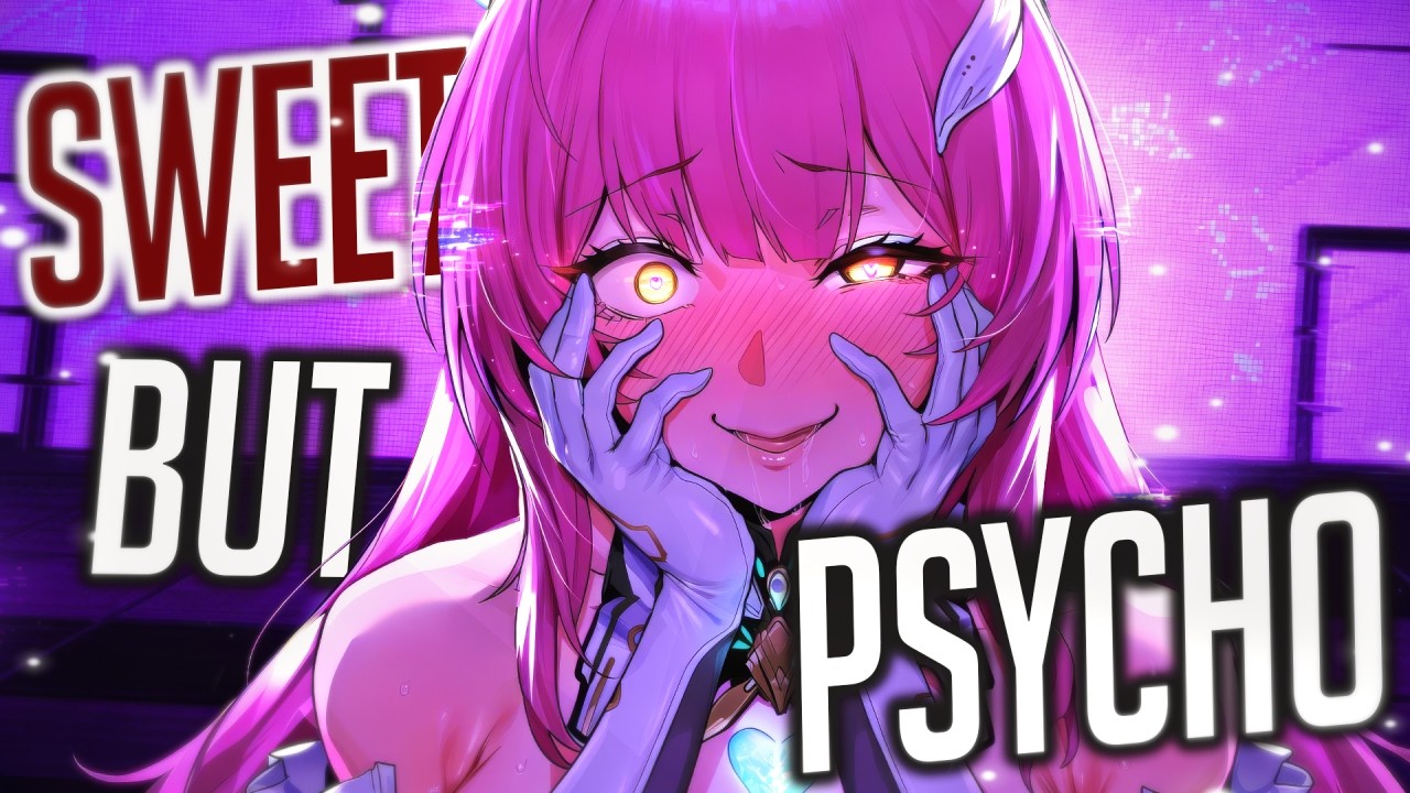 Nightcore - Sweet but Psycho (Rock Version) (Lyrics)