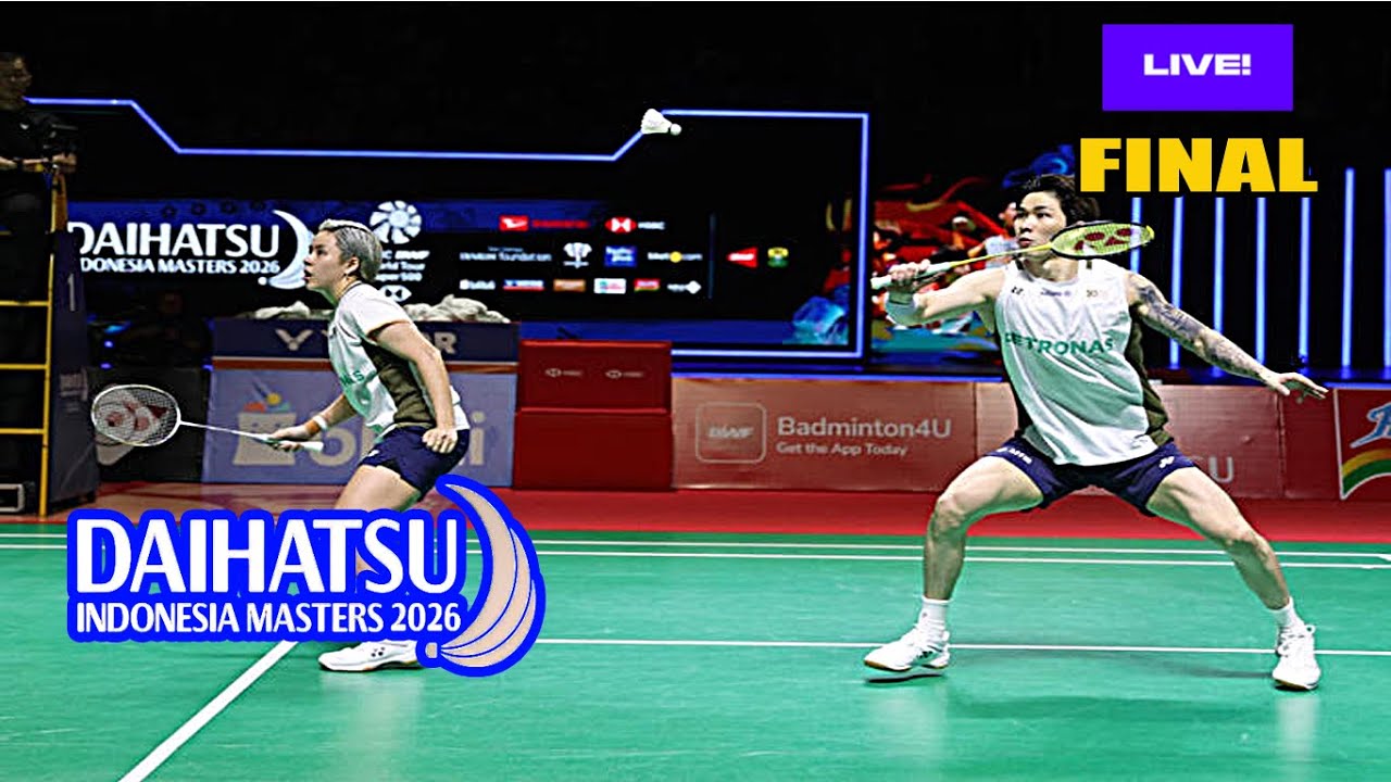 🔴LIVE FINAL - CHEN Tang Jie/TOH Ee Wei vs Mathias/Alexandra BØJE - Indonesia Masters 2026