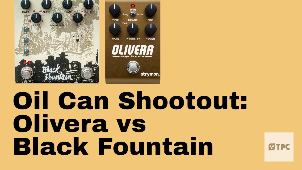 Лучшее масло для стерео-задержки? Strymon Olivera или Old Blood Black Fountain