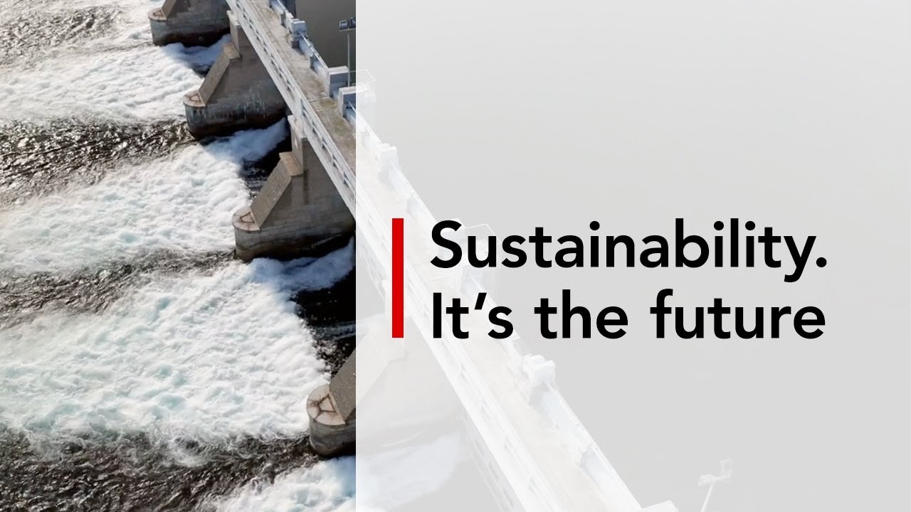 Sustainability. It&rsquo;s the future.