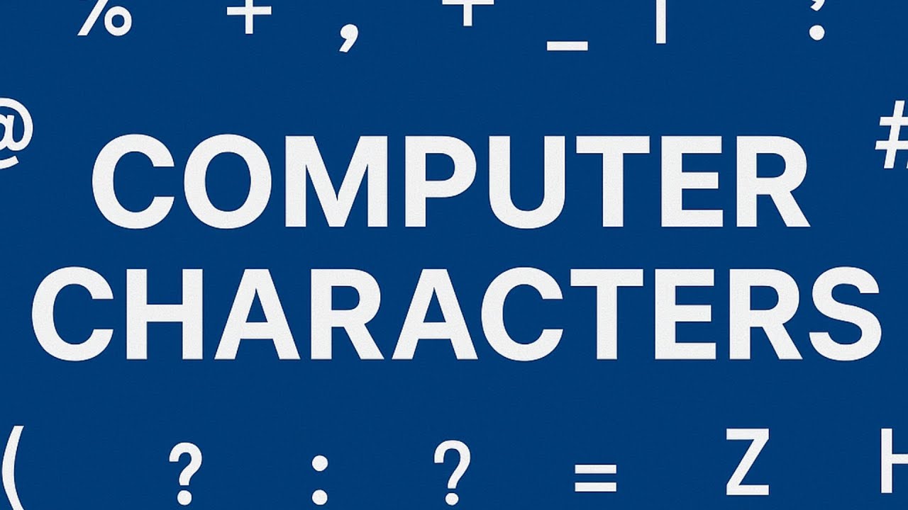 What Are Characters in Computer: Science Definition and Types of Symbols Used