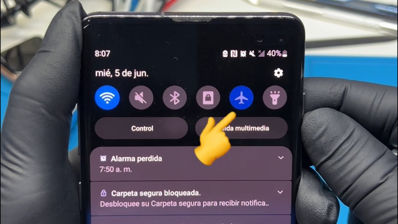 Samsung S10 Plus Sin Servicio No Sube Señal de red ni reconoce el chip