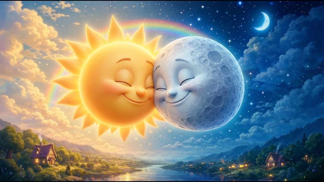 Сказка для детей 🌞 Солнце и Луна 🌝 Сказки на ночь ☁️ Спуняшки