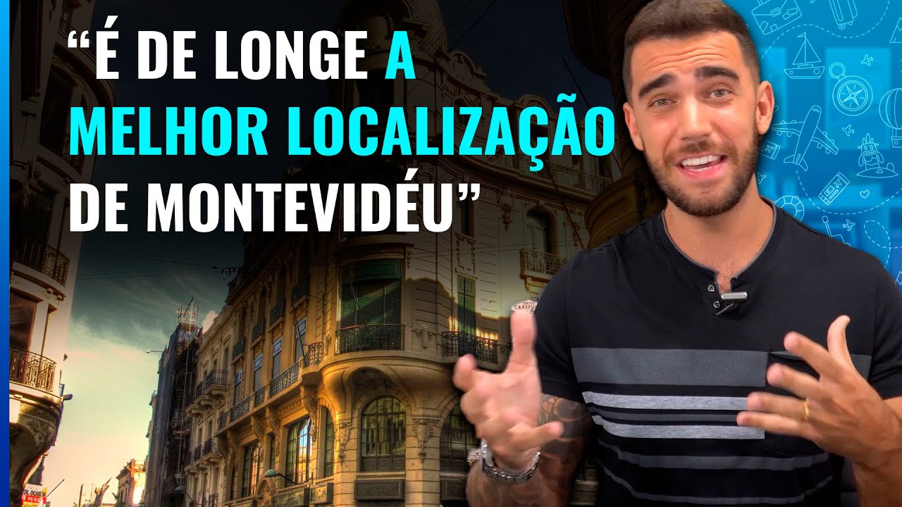 ☑️ Onde ficar hospedado em Montevidéu? O melhor bairro! Como achar hotel bom e barato!