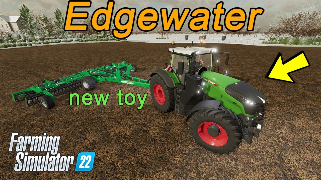 Quickly Spending Our New Found Wealth at Edgewater Episode 8 Farming Simulator 22 Let's Play