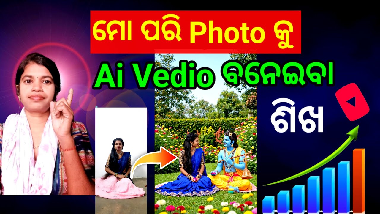 ନିଜ photo କୁ କିପରି ai vedio  ରେ convate କରିବ //How to ai vedio Ganeter 