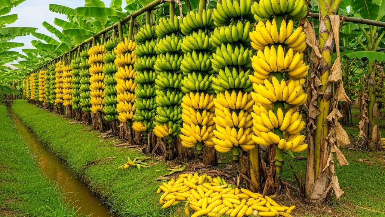 Этот трюк поможет банановым деревьям быстрее плодоносить! Без вредных химикатов