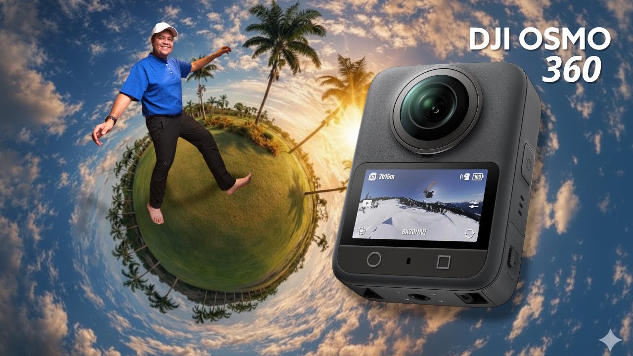 Dji OSMO 360- LA CÁMARA QUE PUEDE TODO