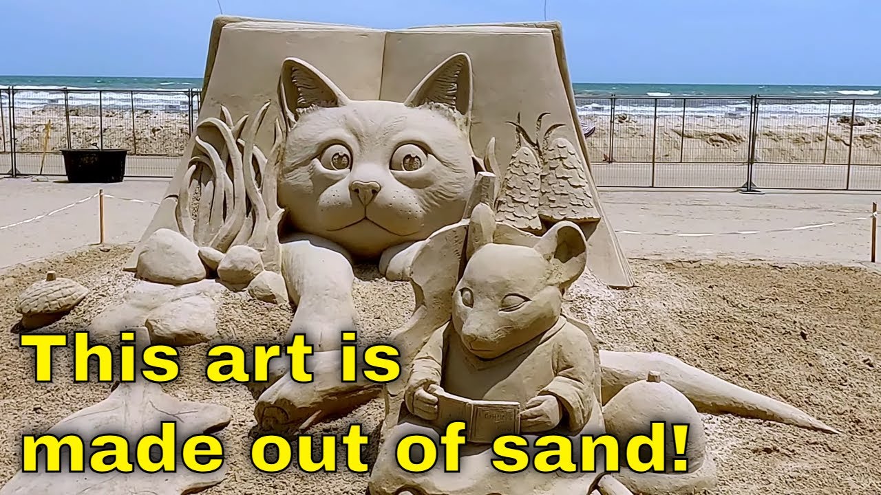 Masters Turn Sand into Art at Texas Sandfest 2025