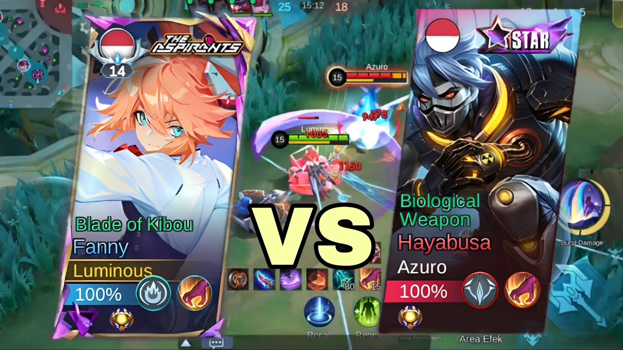 FANNY VS HAYABUSA: Duel Mekanik Terpanas di Rank Glory! | MLBB